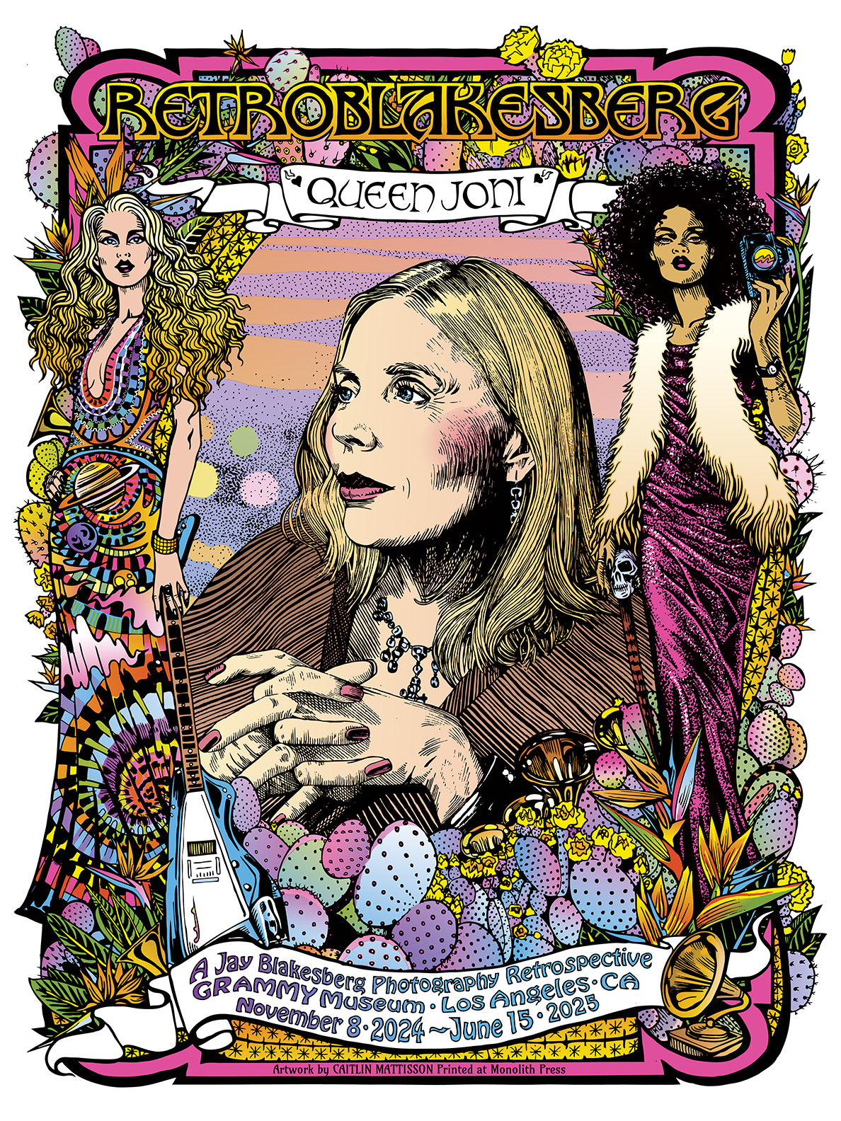 RetroBlakesberg LE Grammy Poster