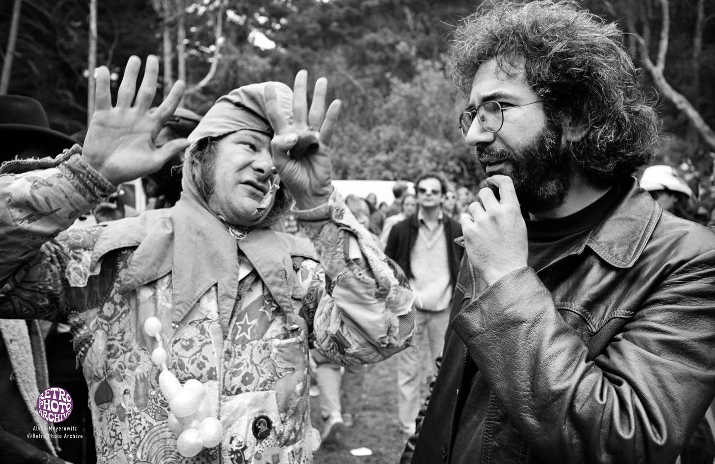 Jerry Garcia & Wavy Gravy